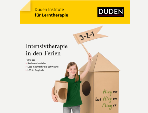 Schülerinformation – Intensivtherapie in den Ferien