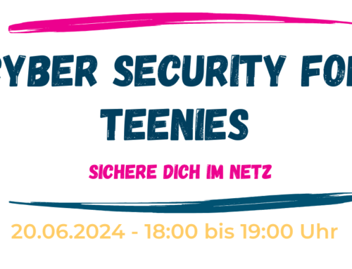 Einladung – Cybersecurity for Teenies