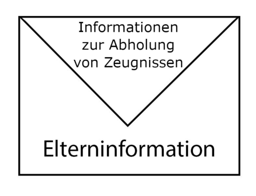 Abholung von Zeugnissen
