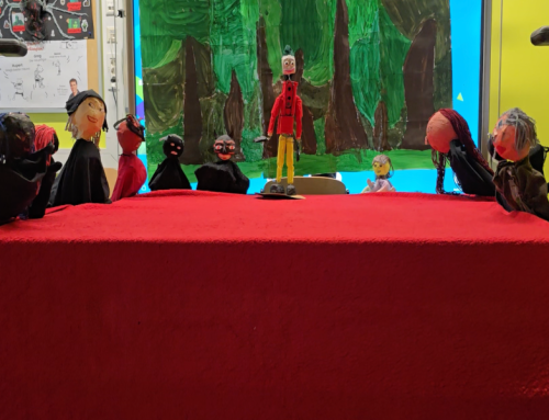 Unser Puppenspiel der Klasse 6a