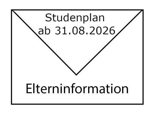 Informationen zum Stundenplan im Schuljahr 2026/2027